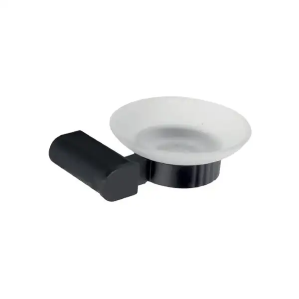 Мильниця Nofer CAPRI BLACK 40 x 135 x 88 mm, чорний/бiлий (16225.N)