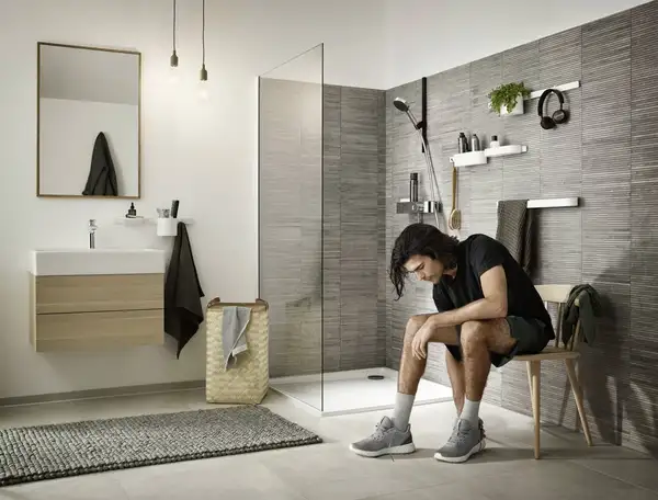Набор аксессуаров 4-в-1 Hansgrohe WallStoris, белый матовый (27968700) фото 6 Aquada.com.ua