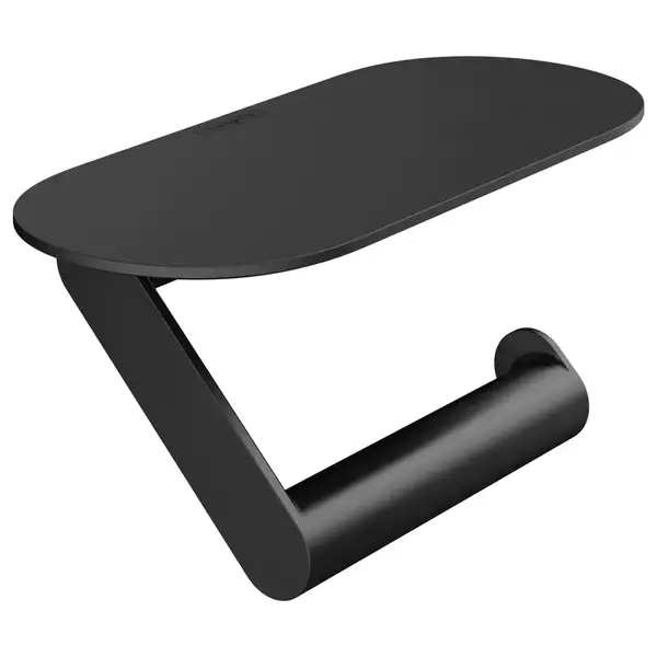 Набор аксессуаров 2-в-1 Hansgrohe WallStoris, чёрный матовый (27969670) фото 3 Aquada.com.ua