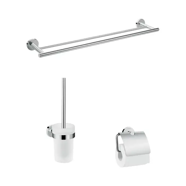 Набір аксесуарів 3 в 1, Hansgrohe Logis Universal, хром (41727000)