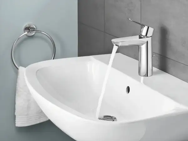 Набор смесителей для ванны 3-в-1 Grohe Bau Loop/New Tempesta (цвет - хром) (123214M) фото 5 Aquada.com.ua