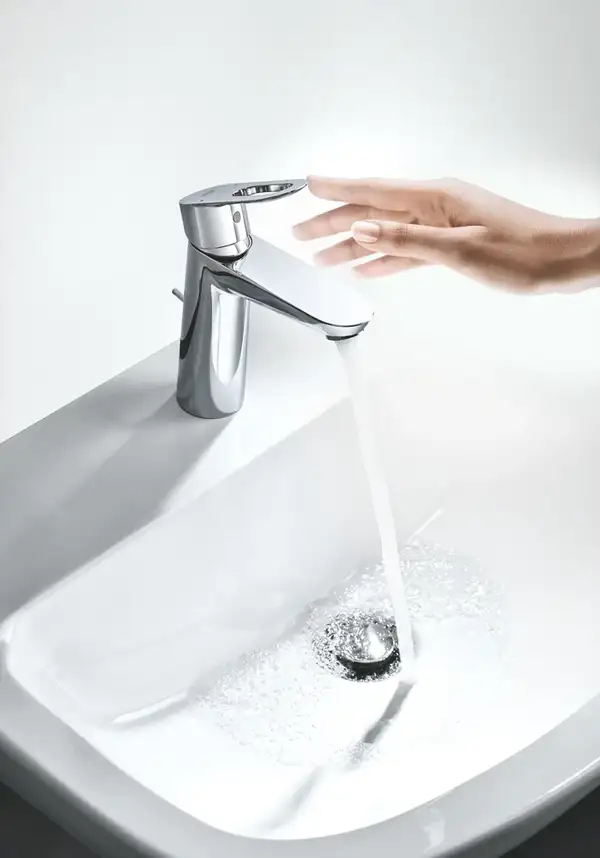 Набор смесителей для ванны 3-в-1 Grohe Bau Loop/New Tempesta (цвет - хром) (123214M) фото 7 Aquada.com.ua