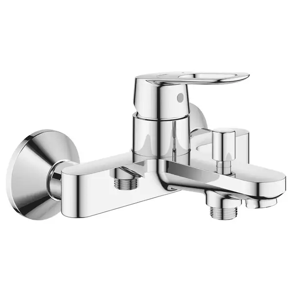 Набор смесителей для ванны 3-в-1 Grohe Bau Loop/New Tempesta (цвет - хром) (123214TM) фото 2 Aquada.com.ua