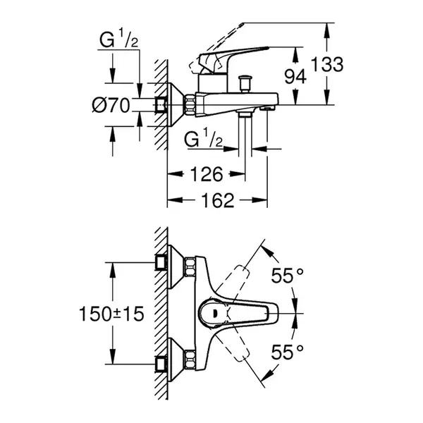 Набор для ванной 15-в-1 Grohe Mega Bundle BauFlow (39418MB1) фото 12 Aquada.com.ua