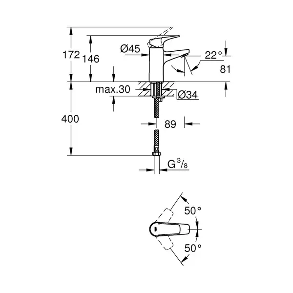 Набор для ванной 15-в-1 Grohe Mega Bundle BauFlow (39418MB1) фото 13 Aquada.com.ua