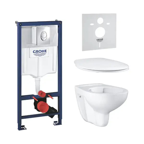 Набор для ванной Grohe Mega Bundle BauLoop (39427MB1) фото 2 Aquada.com.ua