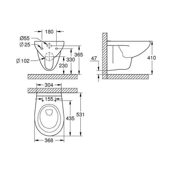 Набор для ванной Grohe Mega Bundle BauLoop (39427MB1) фото 6 Aquada.com.ua