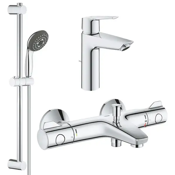 Набір змішувачів 3 в 1 для ванної кімнати S-Size Grohe Start UA202304TS