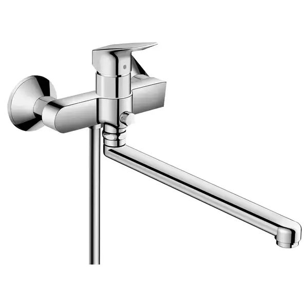 Набор смесителей для ванны 2-в-1 Hansgrohe Logis (цвет - хром) (1282019) фото 2 Aquada.com.ua