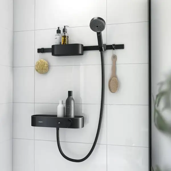 Hansgrohe Activation EcoSmart Комплект 7в1, Matt Black (24250670)
