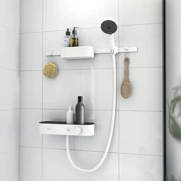 Hansgrohe WallStoris Комплект для душа 7в1, Matt White (24250700)