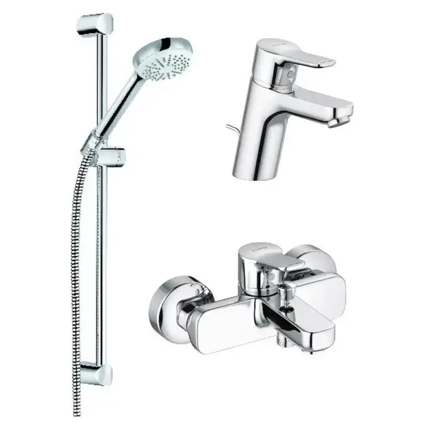 Kludi Pure &Easy Набор смесителей, хром (376850565)