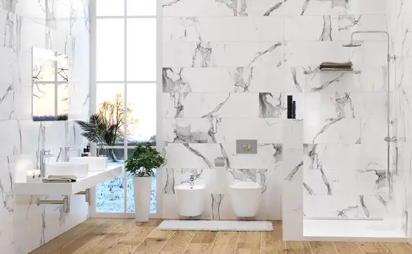 Almera Ceramica Carrara Плитка настенная, белая (383243)