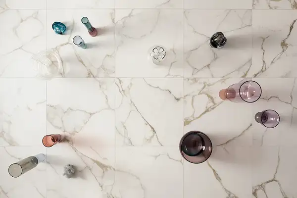Плитка керамогранітна LGXDLX0 Calacatta Oro Lux-RT POL 600x1200x10 Lea Ceramica