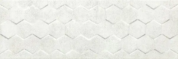 Плитка стінова UNIVERSAL White Hexagon 250x750x9 Ceramika Color (5902627433498)