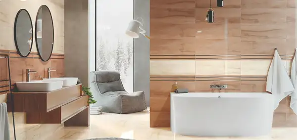 CERAMIKA COLOR Terra Cream Плитка стеновая, крем (5906340495870)