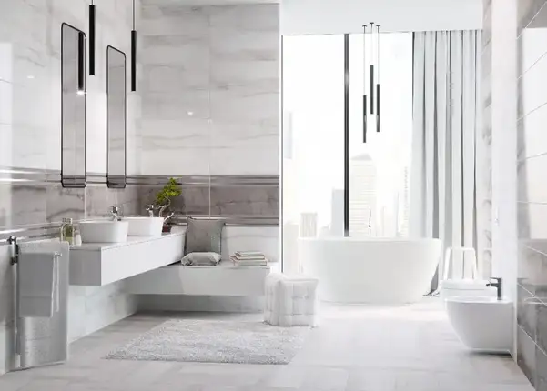 CERAMIKA COLOR Terra Grey Плитка стінова, сірий (5906340495900)