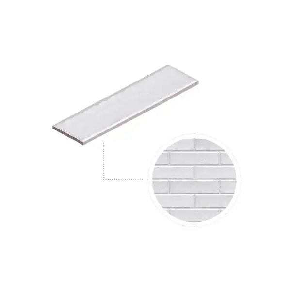 Cerrad Foggia Bianco Плитка фасадная, белая (5901779371900)