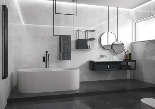 Плитка керамогранітна Concrete Anthracite POL 1620x3240x5,6 Cerrad (5902510803889)