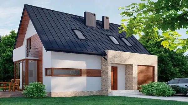 Камінь фасадний Zebrina Pastel 17,5x60x0,9 код 6644 Cerrad (5903263446644)