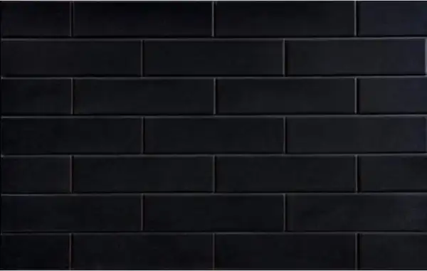 CERRAD Nero GLAZED Плитка фасадна, чорна (5903263449706)