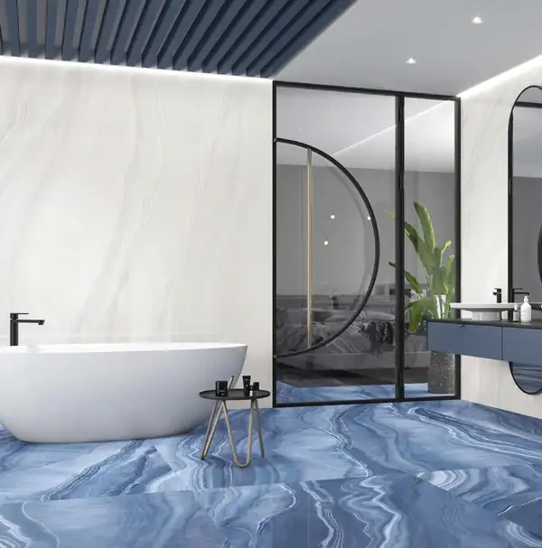 Плитка керамогранітна Onix Blue POL 1197x2797x6 Cerrad (5903313327480)