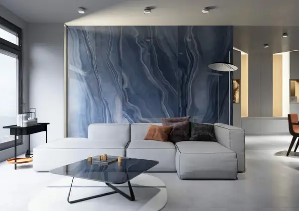 Плитка керамогранітна Onix Blue POL 1197x2797x6 Cerrad (5903313327480)