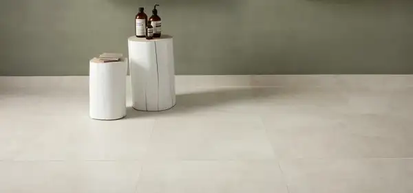 Плитка керамогранітна Velvet Concrete White RECT 598x1198x9,3 Cersanit (TGGR1011796248)