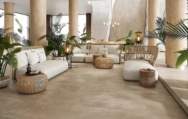 Плитка керамогранітна Marengo Beige RECT 598x1198x9,3 Cersanit (TGGR1013069008)