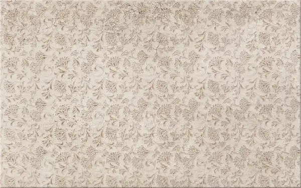 Cersanit Плитка стінова Bino Cream Small Flower 25x40 код 6509 Церсаніт (TWZZ1106732966)