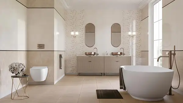 Cersanit Sofi Cream STR Плитка стінова, кремова (TWZZ1107192966)