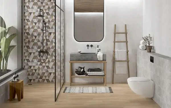 Cersanit Denize Dark Grey Плитка стеновая 20x60 (TWZZ1109827822)