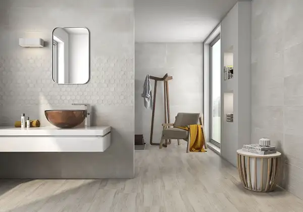 Настенная плитка Geotiles Domo Gris Rect 30 х 90 см 339094
