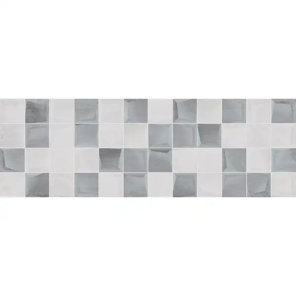 Настенная плитка Geotiles Inox RLV. Mix Rect 30 х 90 см 339103