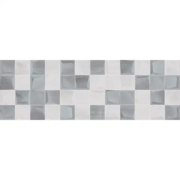 Настенная плитка Geotiles Inox RLV. Mix Rect 30 х 90 см 339103