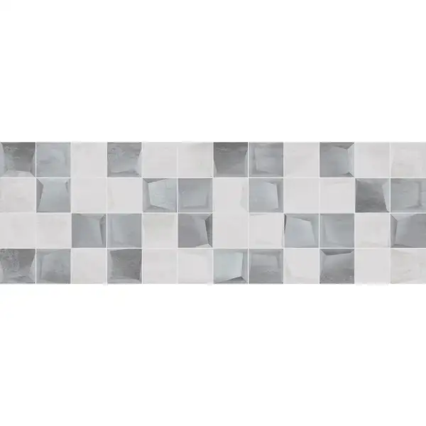 Настенная плитка Geotiles Inox RLV. Mix Rect 30 х 90 см 339103