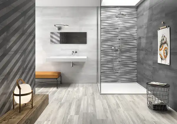Настенная плитка Geotiles Lander Gris 30 х 90 см 348888