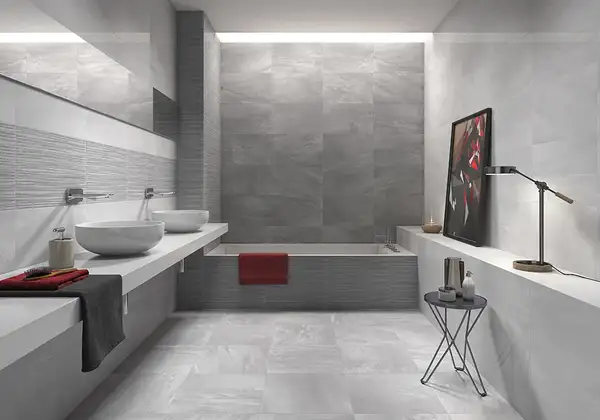 Настенная плитка Geotiles Fred Gris 33,3 х 55 см 357564