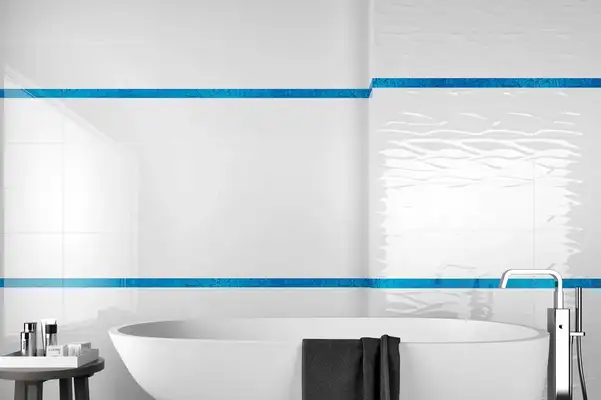 Настенная плитка Geotiles Blancos Blanco Brillo 30 х 90 см 364267