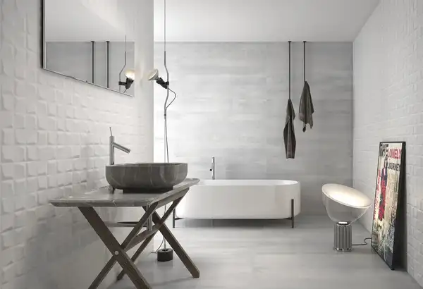 Настенная плитка Geotiles Blancos Blanco Mate RLV 30 х 90 см 364309