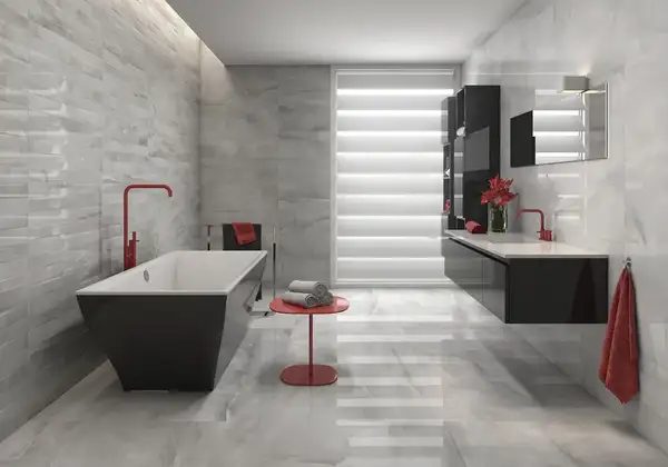 Настенная плитка Geotiles Akros Gris 30 х 90 см 418419