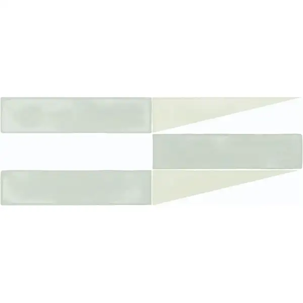 Настенная плитка Geotiles Encode Rlv. Green 25 х 70 см 483168