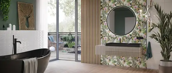 Плитка стінова White Glossy Axis RECT 300x600x8,5 Konskie (5903943502028)