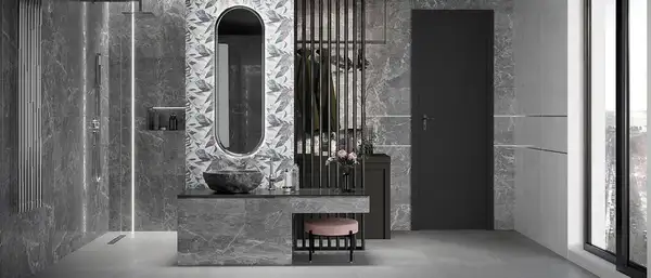 Konskie Stavanger Grey Плитка настенная, серая (5903943502936)