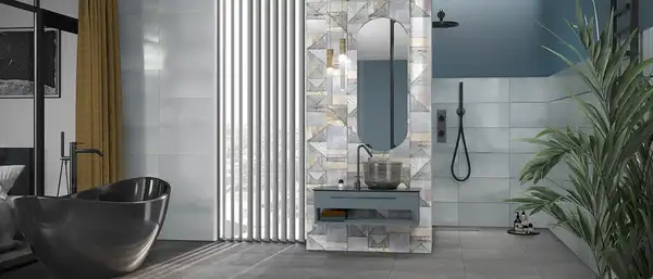 Плитка стінова Tromso Turquise RECT 300x600x8,5 Konskie (5903943502998)