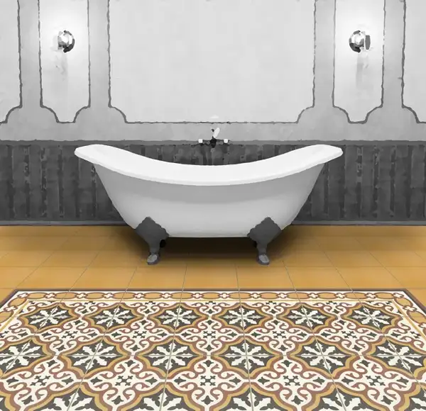 Плитка керамогранітна Victorian Esquina Gotic 200x200x9 Mainzu (PT01206)