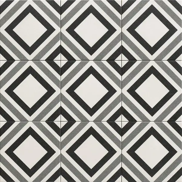 Плитка керамогранітна Belfast Black 200x200 Mainzu (PT02947)