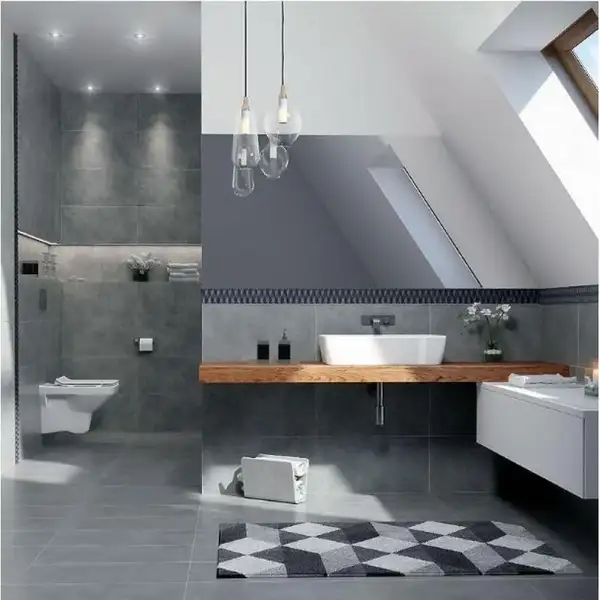 Плитка керамогранітна GPTU 611 Grey 593x593x8 Opoczno (TGGR1011067829)