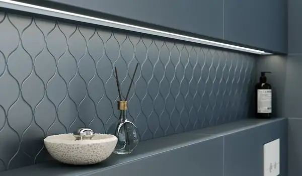 OPOCZNO Плитка стінова Ocean Romance Turquoise SATIN STR 29x89 код 2337 Опочно (TWZR1022417854)
