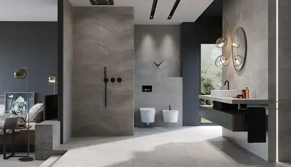 OPOCZNO Плитка стінова Concrete Sea Grey MAT 39,8x119,8 код 1642 Опочно (TWZR1022887893)